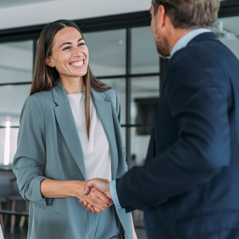 Professionisti durante un incontro di lavoro
